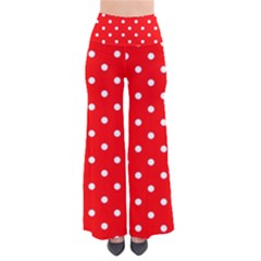 1950 Red White Dots So Vintage Palazzo Pants by SomethingForEveryone