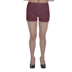 Burnt Sienna Skinny Shorts by kiernankallan