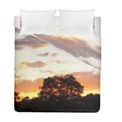 Sunset Gaze - Jonora Records Apparel Duvet Cover Double Side (full/ Double Size) by JonoraRecordsApparel