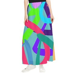 Colors Maxi Chiffon Skirt