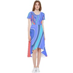 Water High Low Boho Dress by kiernankallan