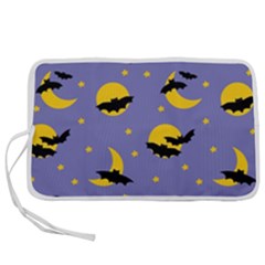 Bats With Yellow Moon Pen Storage Case (s) by SychEva