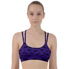 Bats In The Starry Sky Line Them Up Sports Bra by SychEva