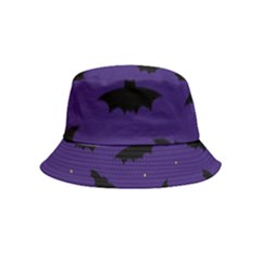 Bats In The Starry Sky Bucket Hat (kids) by SychEva