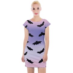 The Bats Cap Sleeve Bodycon Dress