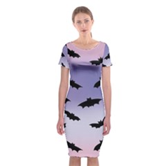 The Bats Classic Short Sleeve Midi Dress