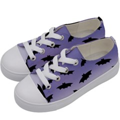 The Bats Kids  Low Top Canvas Sneakers