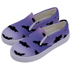 The Bats Kids  Canvas Slip Ons by SychEva