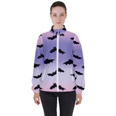 The Bats Women s High Neck Windbreaker