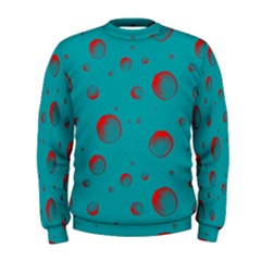 Red Drops Men s Sweatshirt by SychEva