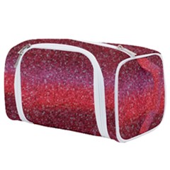 Red Sequins Toiletries Pouch by SychEva