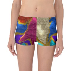 Shimmer Reversible Boyleg Bikini Bottoms by kiernankallan