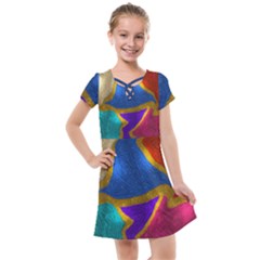 Shimmer 2 Kids  Cross Web Dress