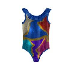 Shimmer 2 Kids  Frill Swimsuit by kiernankallan