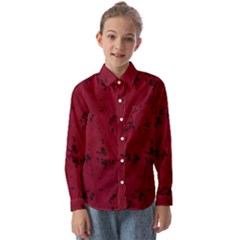 4486f66e-bfab-474a-accc-b3100c9fd718 Kids  Long Sleeve Shirt by SychEva