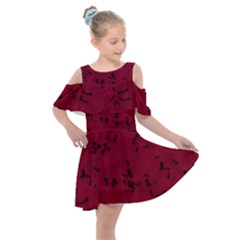 4486f66e-bfab-474a-accc-b3100c9fd718 Kids  Shoulder Cutout Chiffon Dress by SychEva