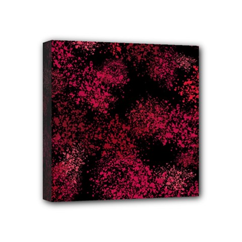 Red Abstraction Mini Canvas 4  X 4  (stretched) by SychEva