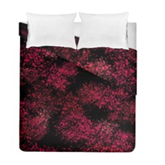 Red Abstraction Duvet Cover Double Side (full/ Double Size) by SychEva