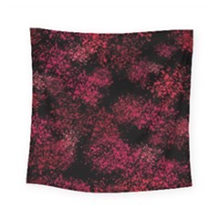 Red Abstraction Square Tapestry (small) by SychEva