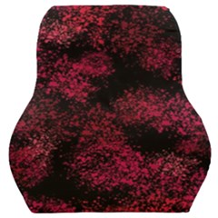 Red Abstraction Car Seat Back Cushion  by SychEva