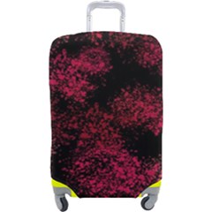 Red Abstraction Luggage Cover (large) by SychEva