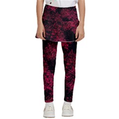 Red Abstraction Kids  Skirted Pants by SychEva