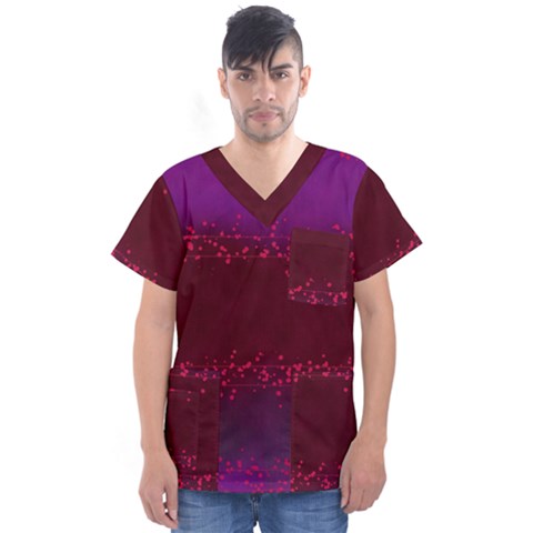 395ff2db-a121-4794-9700-0fdcff754082 Men s V-neck Scrub Top by SychEva