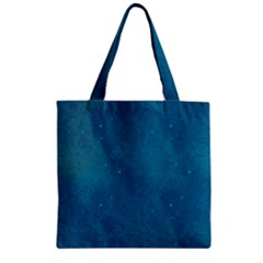 Raindrops Zipper Grocery Tote Bag by kiernankallan