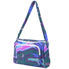 Sea Change Front Pocket Crossbody Bag by kiernankallan