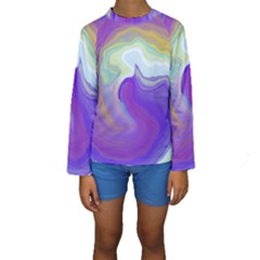 Good Vibrations Kids  Long Sleeve Swimwear by kiernankallan