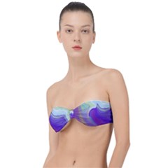 Good Vibrations Classic Bandeau Bikini Top  by kiernankallan