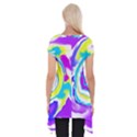 Psychedelic  Short Sleeve Side Drop Tunic View2