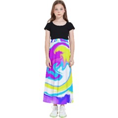 Psychedelic  Kids  Flared Maxi Skirt