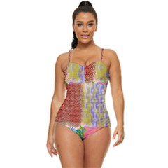 Mishmash Retro Full Coverage Swimsuit