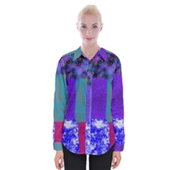 Patches Womens Long Sleeve Shirt