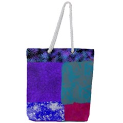 Patches Full Print Rope Handle Tote (Large)