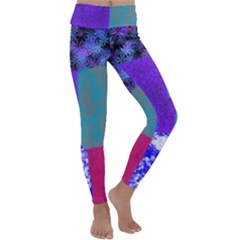 Patches Kids  Lightweight Velour Classic Yoga Leggings