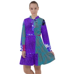 Patches All Frills Chiffon Dress