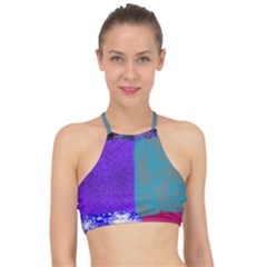 Patches Racer Front Bikini Top