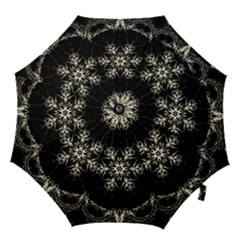 Bnw Mandala Hook Handle Umbrellas (large) by MRNStudios