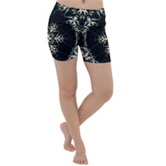 Bnw Mandala Lightweight Velour Yoga Shorts by MRNStudios