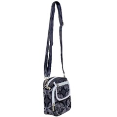 Lunar Phases Shoulder Strap Belt Bag by MRNStudios