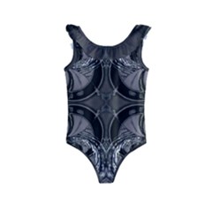 Lunar Phases Kids  Frill Swimsuit