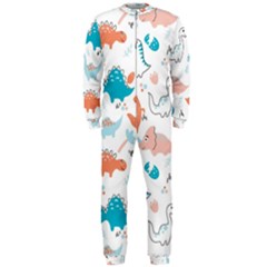 Funny Dinosaurs Kids Onepiece Jumpsuit (men)  by SychEva