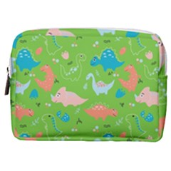 Funny Dinosaur Make Up Pouch (medium) by SychEva