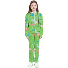 Funny Dinosaur Kids  Tracksuit by SychEva