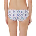 Cute And Funny Purple Hedgehogs On A White Background Classic Bikini Bottoms View2