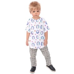 Cute And Funny Purple Hedgehogs On A White Background Kids  Raglan Tee