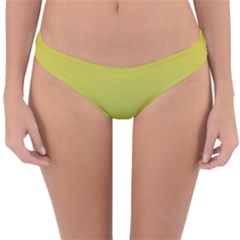 Gradient Yellow Green Reversible Hipster Bikini Bottoms