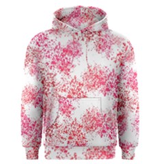 Red Splashes On A White Background Men s Core Hoodie by SychEva